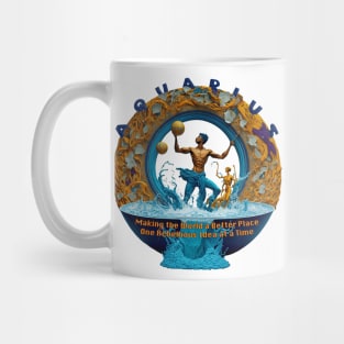 Design for Aquarius with Funny Quotation_2 Mug